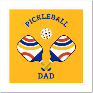 Pickleball Dad Posters and Art